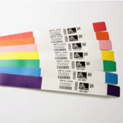 ZEBRA. CLIP BRAZALETE. AMARILLO. PACK DE 275/U. (P/N 97032-YELLOW).