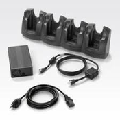 MC30/MC31/MC32 4 SLOT CHARGE ONLY CRADLE KIT US. KIT INCLUDES: 4 SLOT CHARGE CRADLE CHS3000-4001CR, CORRESPONDING POWER SUPPLY, DC LINE CORD AND US 3-WIRE GROUNDED AC LINE CORD.