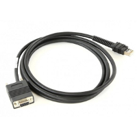 RS232 CABLE: STD-DB9 FEMALE.
(P/N CBA-R07-S07PAR).
COMPATIBLE WITH: LI3608, LI3678, DS3608, DS3678
REMARKS: PWR-BGA12V50W0WW.