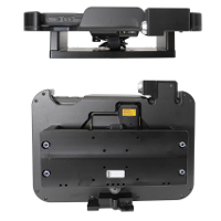 WITH LOCK, 2 KEYS. FITS DEVICES WITH RUGGED FRAME, WITH AND WITHOUT EXPANSION MODULE/HANDSTRAP. WITH USB HOST AND DC POWER CONNECTOR (POWER SUPPLY NOT INCLUDED). FOR 30 PIN.