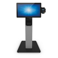 ELOTOUCH. PEDESTAL/CUNA. LATERAL. PARA WALLABY. BLACK. PARA WALLABY. COMPATIBLE CON 22I2. (P/N E062899).