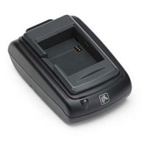 SINGLE DOCKING CRADLE FOR ZEBRA PRINTER ZQ110. DOCK AND CHARGE A SINGLE ZQ110 PRINTER ON A TABLETOP / COUNTERTOP SURFACE. ONLY ZQ110 PRINTERS WITH BATTERIES WITH EXTERNAL CHARGING CONTACTS CAN BE CHARGED IN THIS CHARGING CRADLE. AC ADAPTER / LINE CORD SHIPS IN PRINTER BOX.