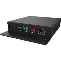 I-SERIES 4 EXPANSION MODULE CAN ONLY BE USED WITH THE POWER BRICK INCLUDED IN THE KIT (I-SERIES POWER BRICK IS NOT COMPATIBLE).
12V (1.5A) POWERED USB; 24V (2.3A) POWERED USB; SERIAL COM PORT (RJ45); 5V USB 2.0 (X2); 19V DC IN