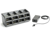 RS507 8-BATTERY CHARGER WITH EXTERNAL POWER SUPPLY WITHOUT AN AC CORD FOR CHARGING BOTH THE STANDARD AND THE EXTENDED CAPACITY BATTERIES OF THE RS507